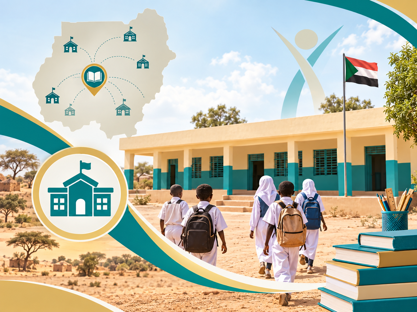 بناء 58 مدارس تعليمية
