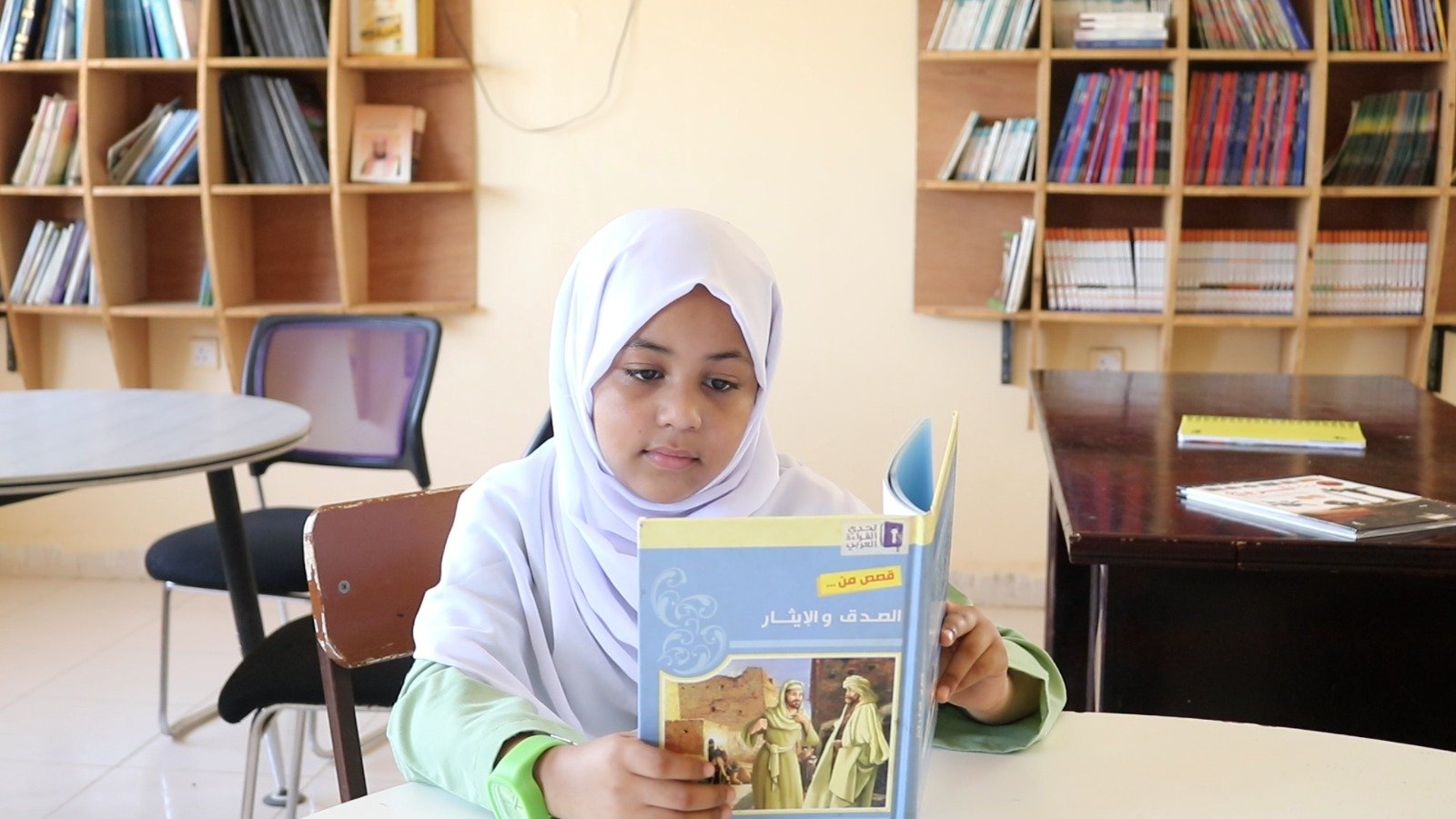 تفعيل نشاط المكتبة المدرسية وإطلاق مبادرة القراءة الحرة لتنمية شغف المطالعة لدى الطلاب