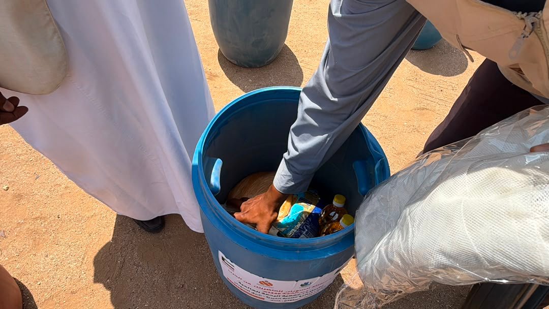 اغاثة السودان المتضررين من الحرب